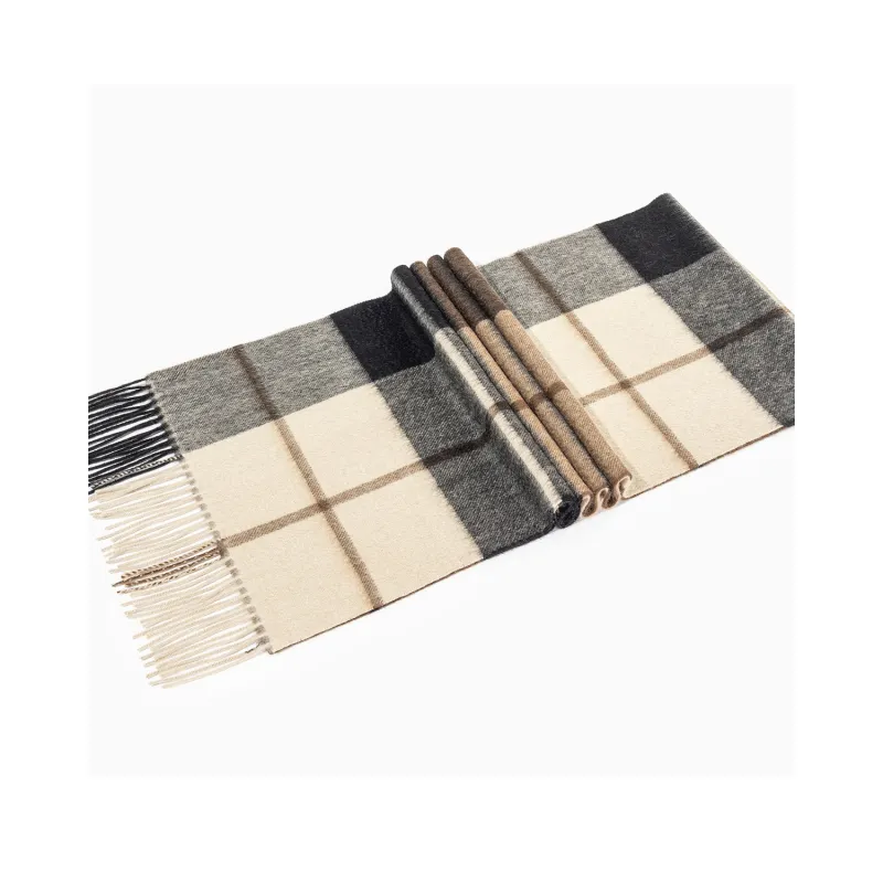 Shanghai Story Sheep Wool Knit Scarves Unisex-52