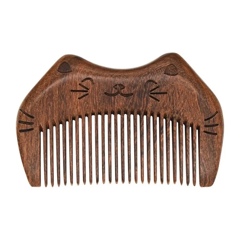 Is Here Golden Sandalwood Comb Unisex-1