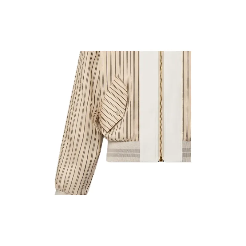 LOUIS VUITTON Reversible Neverfull Stripes Bomber Jacket-6
