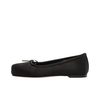 Aeyde Gabriella Satin Ballerina Shoes Women's