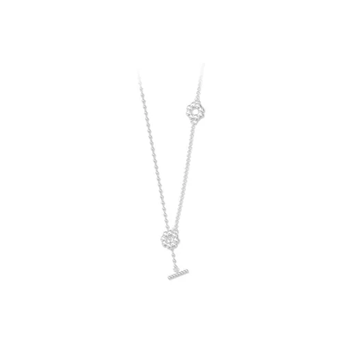 Mistova JEWELRY Eco Friendly Copper White Gold Plated Gravity Necklace Women's