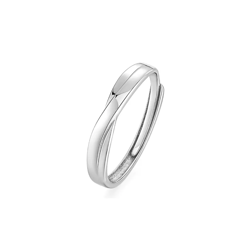 KADER 925 Sterling Silver Rings Unisex Silver-9