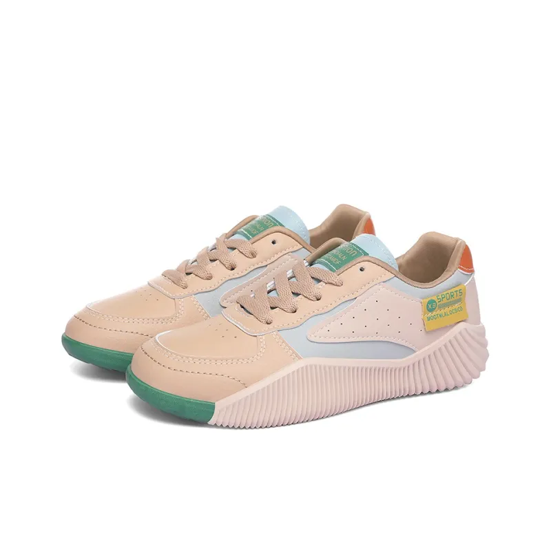 Golden Silk Rabbit Low-Top Skateboard Shoes Women's-1