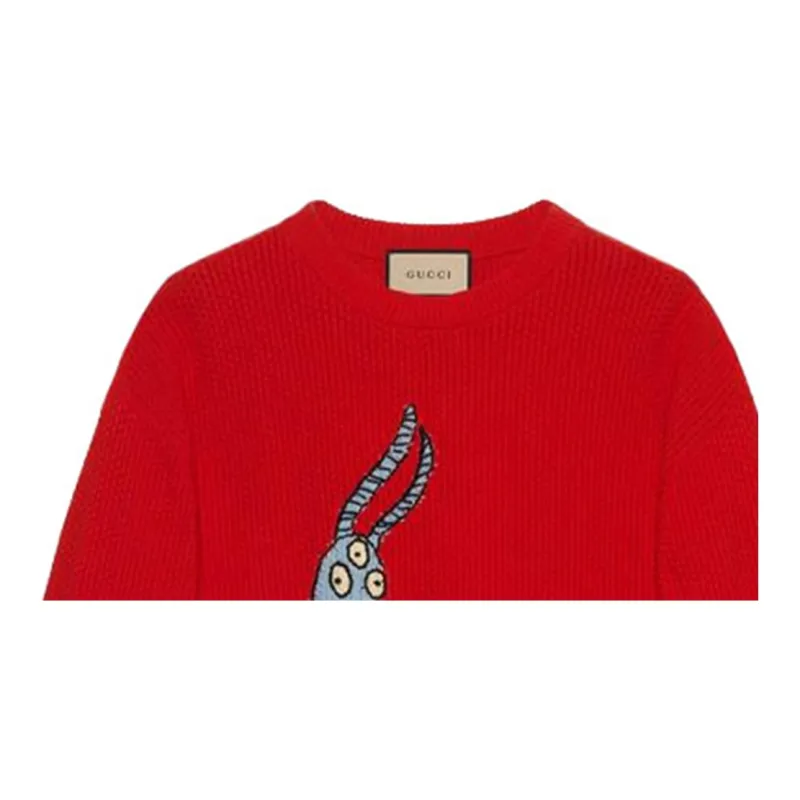 GUCCI Sweaters Men Red-4