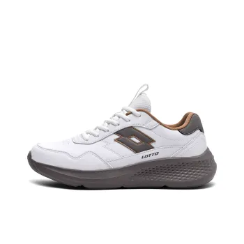 LOTTO Slip Resistant Waterproof Low Top Running Shoes Men's White