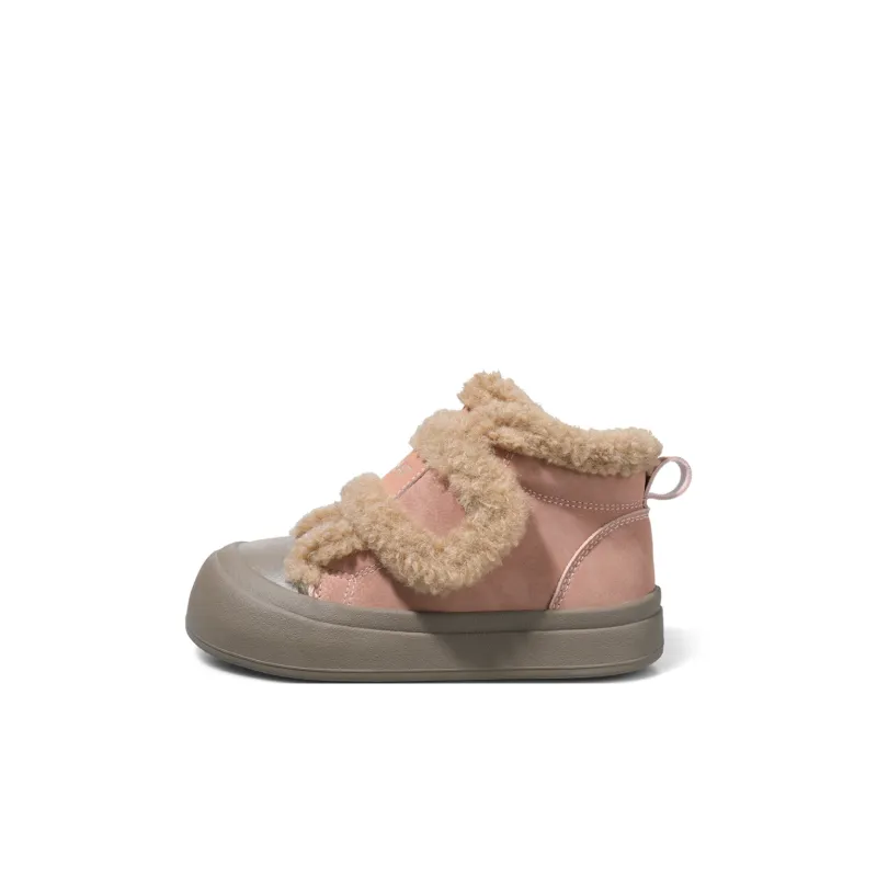 ST&SAT Anti Slip And Wear Resistant Warm High Top Kids Lifestyle Shoes Kids'-14