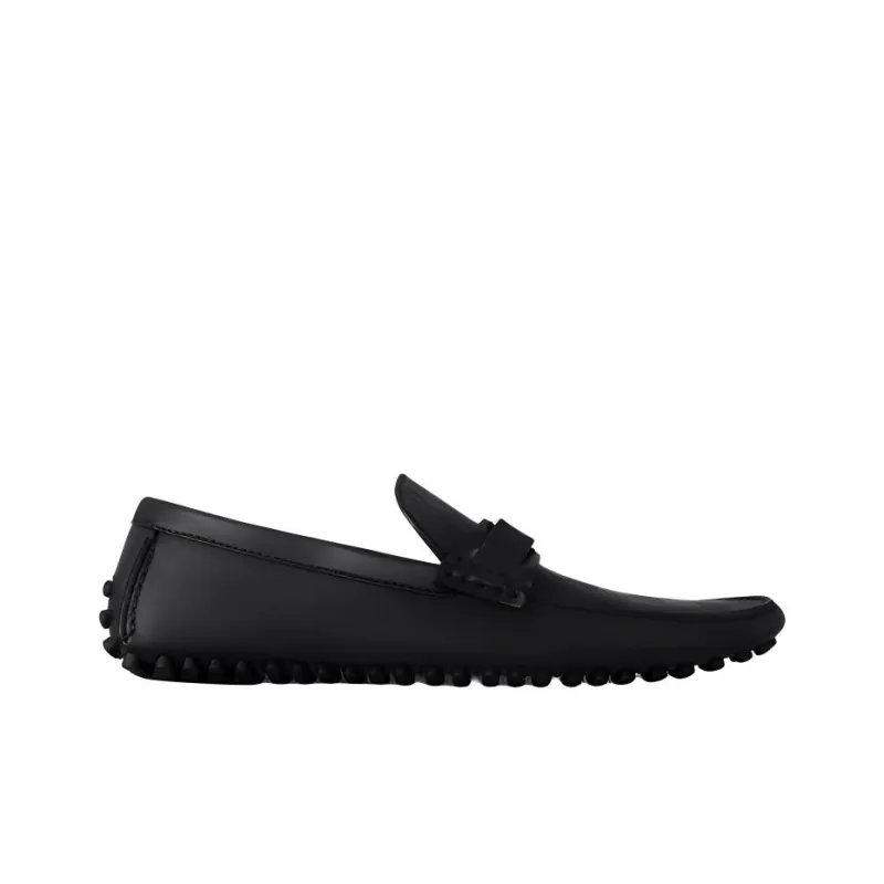 LOUIS VUITTON Hockenheim Beanie Shoes Men's Black-1