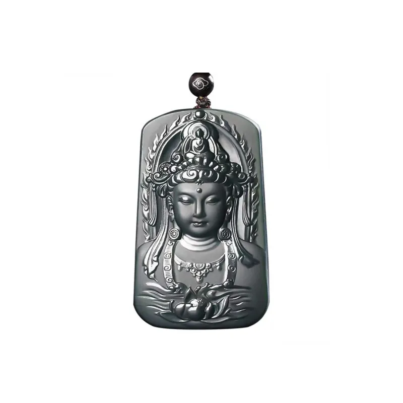 Cuizu Hetian Jade Necklaces Green Jade Unisex-0