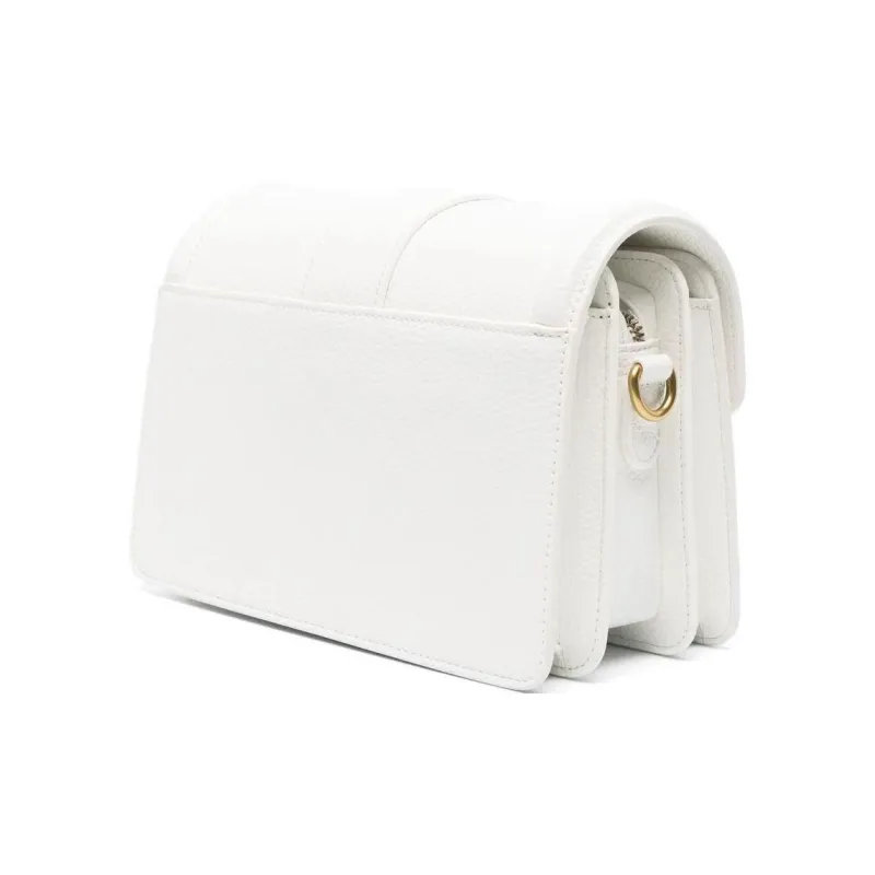 VERSACE JEANS COUTURE Artificial Leather Crossbody Bag, Shoulder Bag Women's White-3
