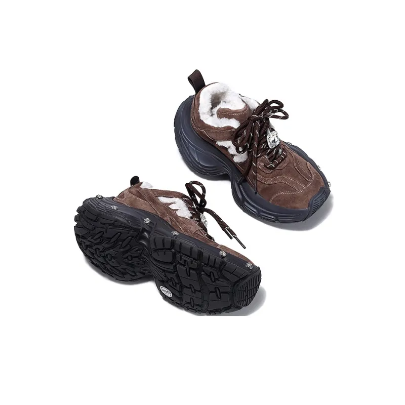SELAIYA Thermal Low Top Chunky Sneakers Women's-9
