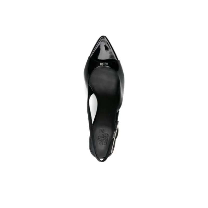 GIA BORGHINI Maureen Strap Sandals 8.5cm Women's Black-4