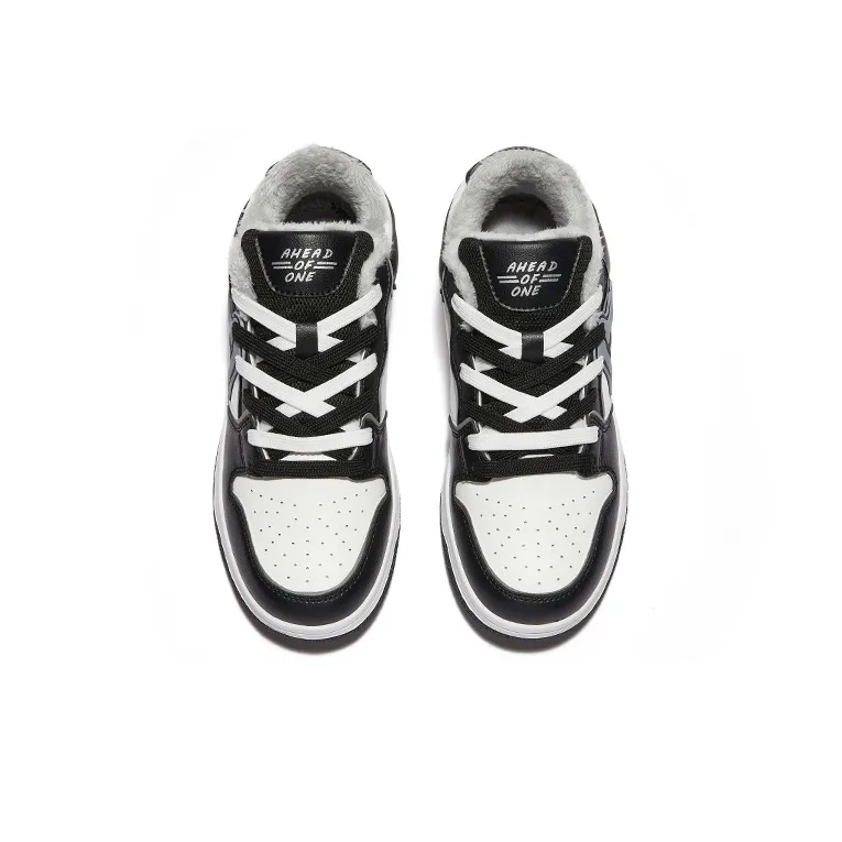 A1 Puffy Shoes Abrasion Resistant Balance Breathable Low Top Skateboard Shoes Unisex-29