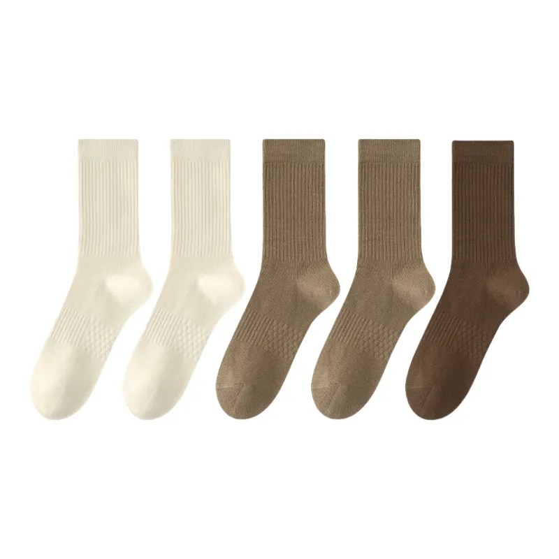 Lan Miao Mid Calf Socks Men's 5 Pack-11