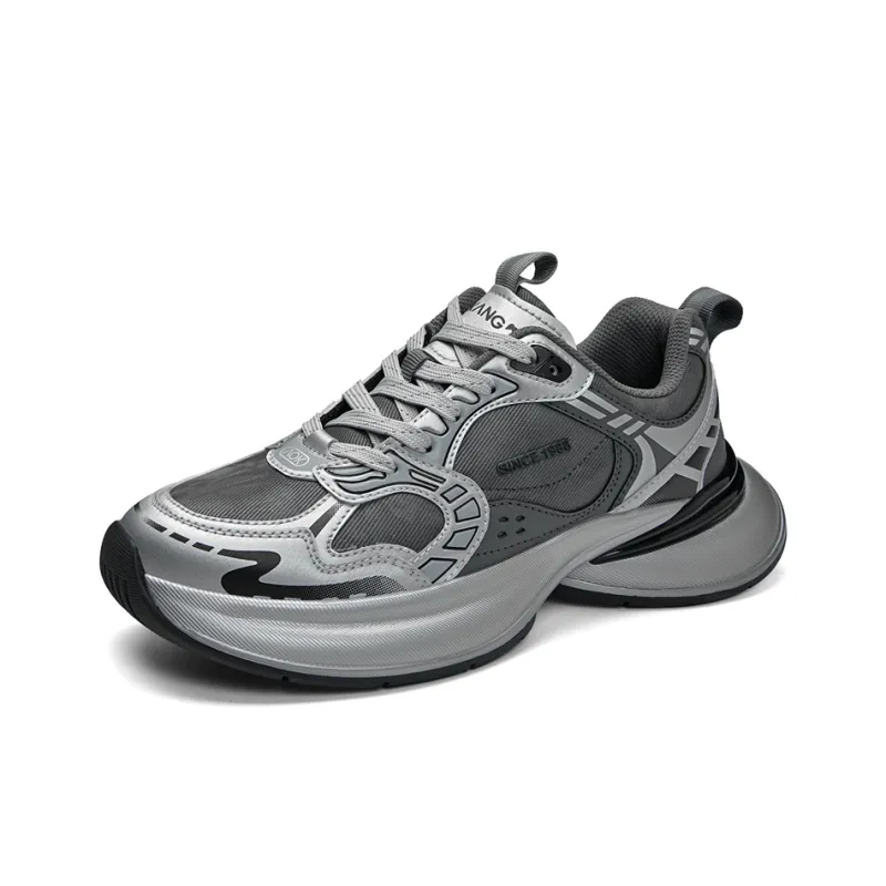 AOKANG Wear-Resistant Water-Resistant Slip-Resistant Low-Top Chunky Sneakers Men's Shopping Bag-8