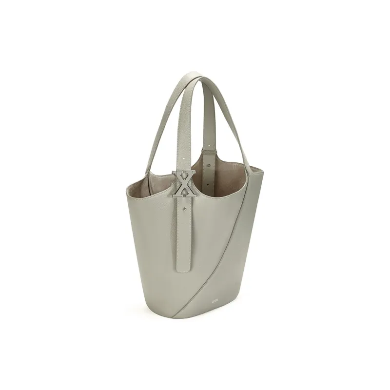 HXXXXS Cow Leather Tote Bag, Shopping Bag, Handbag Women's Multicolor-8