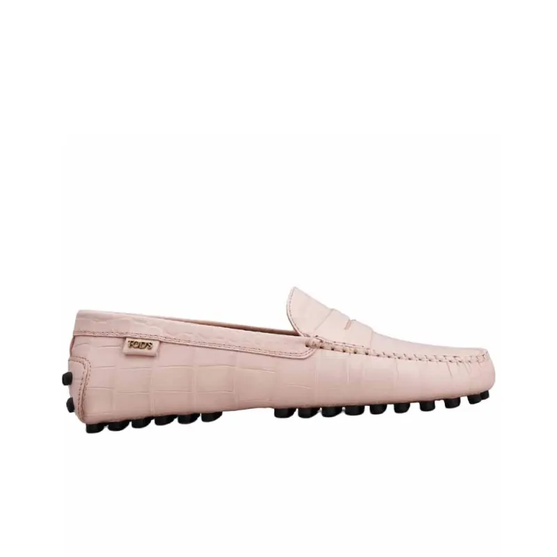 TOD'S Gommino Embossed Slip On Loafers Women's-1
