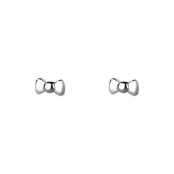 CENTURY&KINDLE 999 Fine Silver Stud Earrings Women's