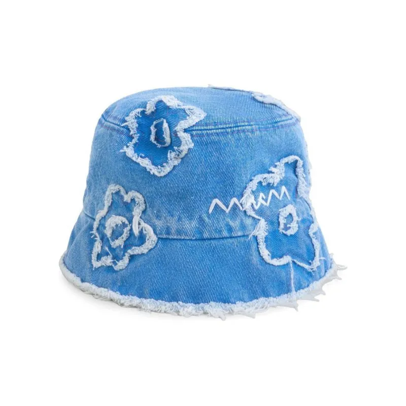 MARNI Dillies Patch Denim Bucket Hat-0