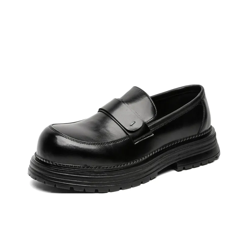 Xiwencha Casual Shoes Men's Black-2
