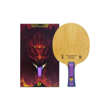 LOKI Ping Pong Paddles Blades 5 Wooden+2 Fiber Layers Bottom