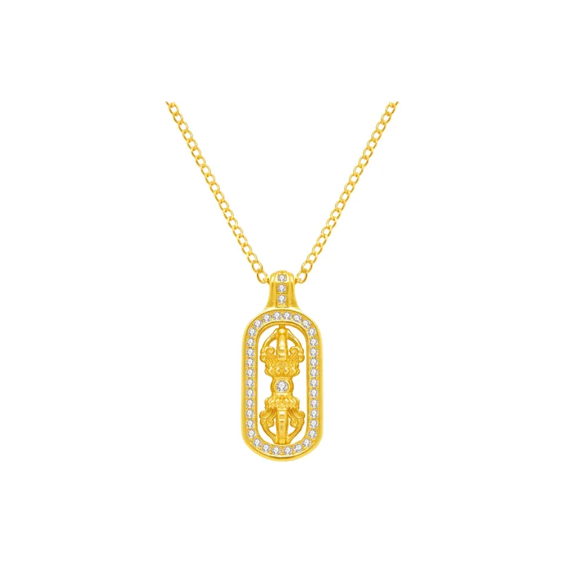 Jodie&Kevin Synthetic Cubic Zirconia Necklaces Unisex-0