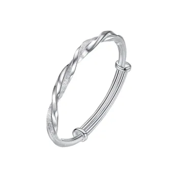 FAIRWHALE Push Pull Adjustable Opening Bangles Women's Box