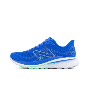 New Balance NB Fresh Foam X 860 V13 Anti Slip Wear Resistant Low Top Casual Running Shoes Women's Blue