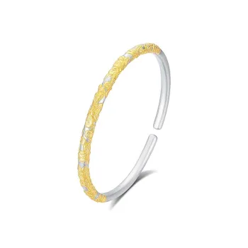 Fan Xing As Season 999 Fine Silver Sterling Silver Bracelets Women's