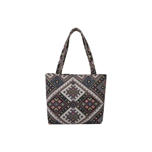 ALOENEY Canvas Bag, ALM tote Bag, Shopping Bag, Shoulder Bag Regular Women's Black/Red/Blue