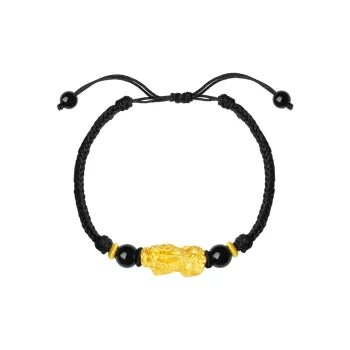 Otoshi Obsidian Jade Bracelets Unisex