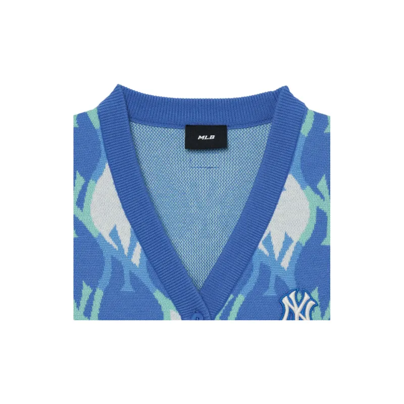 MLB New York Yankees Knitwear Women's Light Blue-5