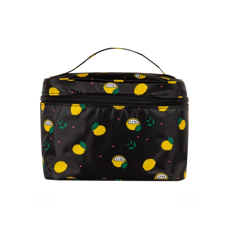 ALOENEY Twill Toiletry Bag Large Size Women's Multicolor-4
