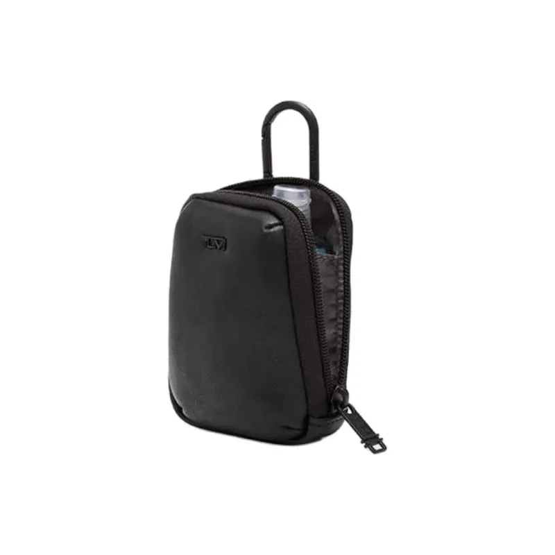 TUMI Cow Leather Storage Bag Unisex Black-2