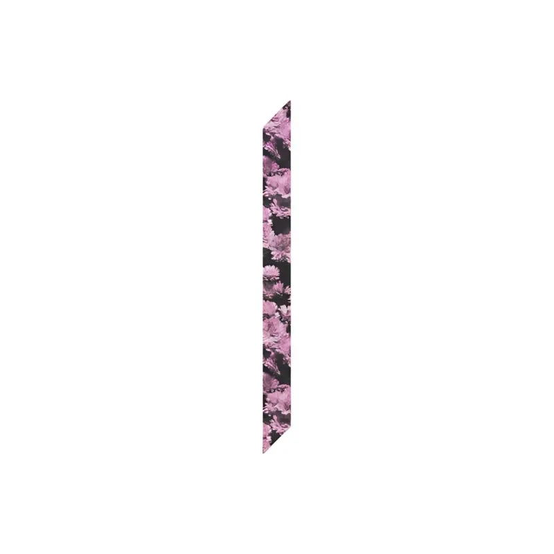 TORY BURCH Pixel Flower Reversible Ribbon Tie-0