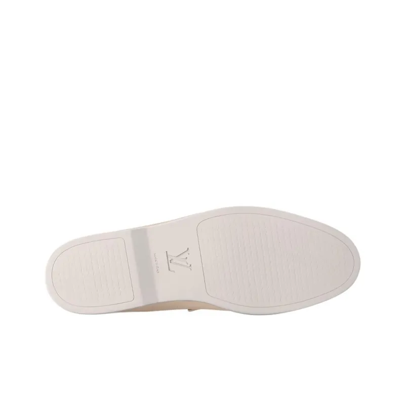 LOUIS VUITTON Estate Loafers Men's Beige-5