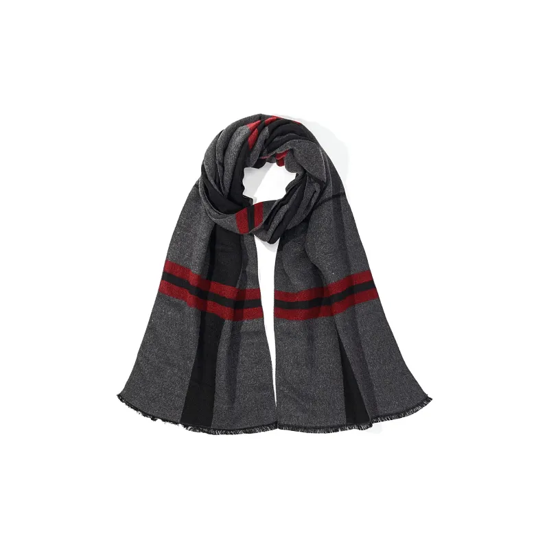 Shanghai Story Polyester Knit Scarves Men's-74