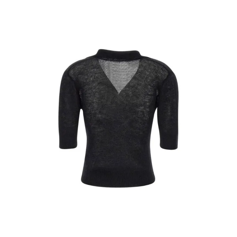 MaxMara V Neck Knitted Jumper-1