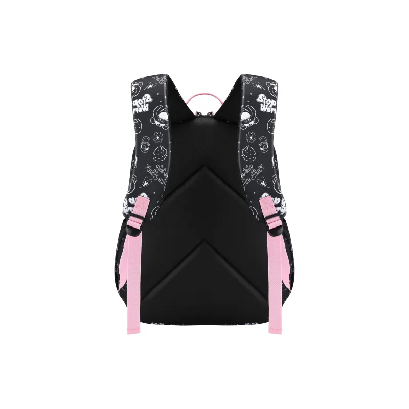 Disney Strawberry Bear Series Backpacks [Fashion Trend]Lotso Black-3