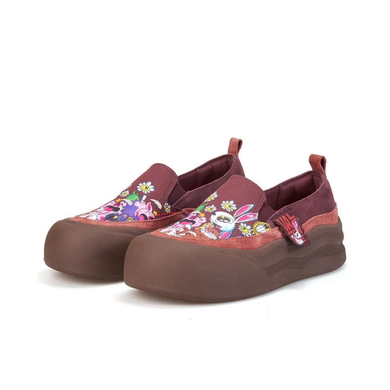 Joy&Mario Loafers Women's Red/Purple-3