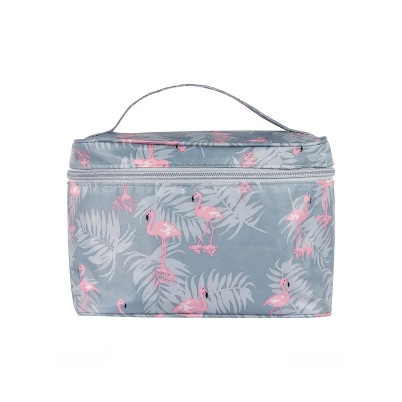 ALOENEY Twill Toiletry Bag Large Size Women's Multicolor-1