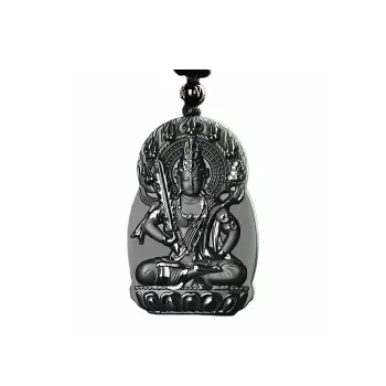 Run Ding Hetian Jade Necklaces Green Jade Unisex