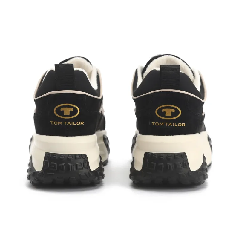 TOM TAILOR Ink Black Yibai Casual Boots Low Top Casual Shoes Women's-4