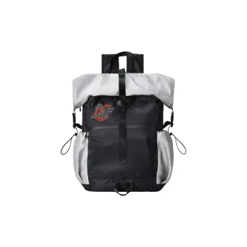 COEXISTENCE Polyester Minimalist Style Trendy Commute Outfit Backpack Regular Unisex Black Gray