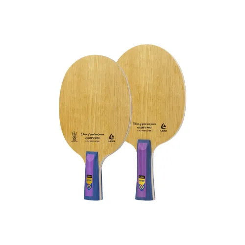 LOKI Ping Pong Paddles Blades 5 Wooden+2 Fiber Layers Bottom