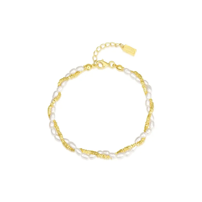 DESIGN CIRCLES Pearl Bracelets Women's-2