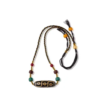 Moon Jewelry Agate Necklaces Unisex