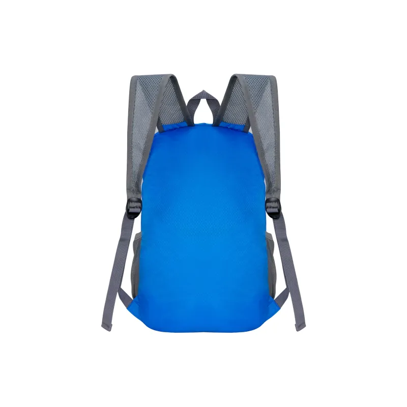 SUISSEWIN Polyester Large Capacity Backpack Travel Bag Unisex Vibrant Orange/Deep Sea Blue-8