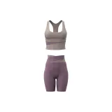 [Bra Clothing Sets]Cream Skin Purple+Berry Purple