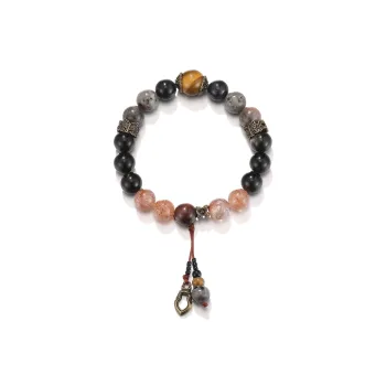 Clect Tiger's Eye Stone Jade Bracelets Unisex