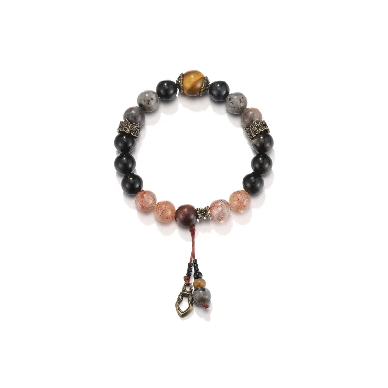 Clect Tiger's Eye Stone Jade Bracelets Unisex-0